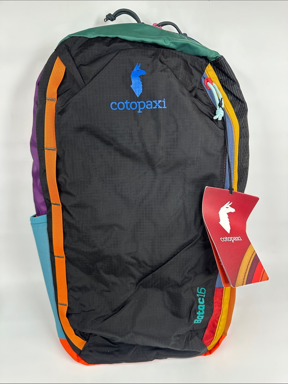 Cotopaxi Batac Del Día 16L Backpack One-of-a-Kind Multicolor Lightweight Daypack